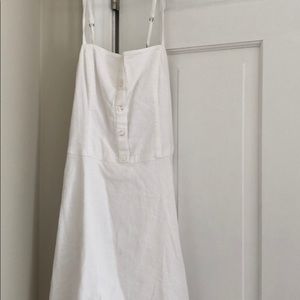 Hollister white dress
